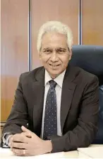  ??  ?? nilai university’s new vice- chancellor, Prof datuk dr sothi rachagan is fully committed to the concept of the Total student experience.