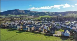  ??  ?? Hunter’s Meadow in Auchterard­er, above, enjoys a glorious setting