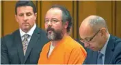  ??  ?? A file photo of Ariel Castro during court proceeding­s.