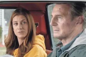  ?? OPEN ROAD FILMS ?? Kate Walsh learns to accept her boyfriend (Liam Neeson) and his bank-robbing past in “Honest Thief.”