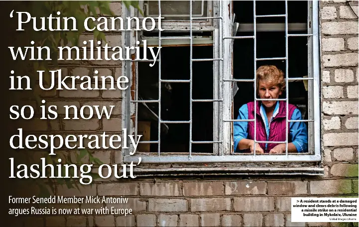 European Politics: ‘Putin cannot win militarily in Ukraine so is now ...