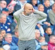  ?? AFP ?? ■ Pep Guardiola’s Manchester City have 16 points from 8 games.