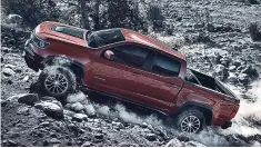  ?? CHEVROLET ?? The Colorado ZR2 (pictured) is packed with off-road features, including high-tech suspension technology. The new Bison model expands on that.