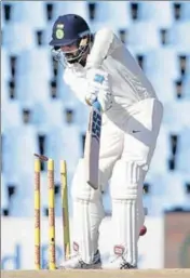  ?? AFP ?? Opener M Vijay failed in both the Tests vs South Africa.