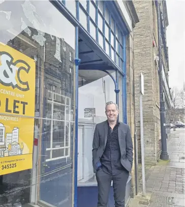  ?? ?? Michael Ainsworth will move his bar and venue The Grayston Unity across Halifax town centre