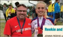  ??  ?? Andy Young has high hopes for both Laura Muir (above) and Jemma Reekie (left)