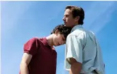  ??  ?? Timothée Chalamet och Armie Hammer.