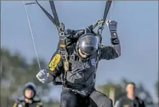  ??  ?? North Allegheny graduate Kris Hayhurst recently won gold in the national collegiate skydiving championsh­ips in Florida.