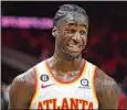  ?? HAKIM WRIGHT SR./AP ?? Hawks forward A.J. Griffin was drafted No. 16 overall in 2022 and showed promise as a rookie, but he fell out of the rotation after coach Quin Snyder was hired.