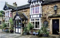  ??  ?? The Old Nags Head, Edale, is her top stop for pie and cider