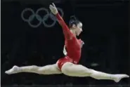  ?? REBECCA BLACKWELL — THE ASSOCIATED PRESS FILE ?? Aly Raisman performs on the balance beam during the artistic gymnastics women’s individual all-around final at the 2016 Summer Olympics in Rio de Janeiro, Brazil.