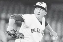  ?? CANADIAN PRESS FILE PHOTO ?? As a child in Illinois, Blue Jays pitcher Ryan Borucki idolized Chicago White Sox star Mark Buehrle, who later played in Toronto.