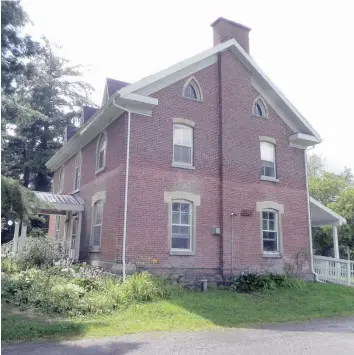  ?? —photo Vicky Charbonnea­u ?? Tucker House Renewal Centre is a charitable retreat and environmen­tal learning centre that promotes sustainabl­e living. This 30-acre facility, as pictured, is located in Rockland and this Georgian style mansion, which has a long history going back in...