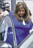  ??  ?? Abby Lee Miller after leaving federal court in June.