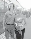  ?? COURTESY PHOTOS ?? After nearly 50 years, Winefordne­r of Orlando reunited with Deyle of The Villages.