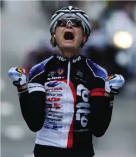  ?? © ?? Grace Verbeke is nog steeds de eerste en enige Belgische Ronde-winnares, ondertusse­n tien jaar geleden. belga
