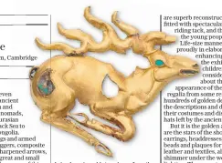  ?? ?? Animal magic: gold stag plaque from the 8th-6th century BCE