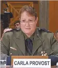  ??  ?? Seguridad. La verja actual en la frontera pone en riesgo a la Patrulla Fronteriza, dijo Carla Provost.