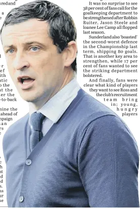  ??  ?? In charge, new manager Jack Ross