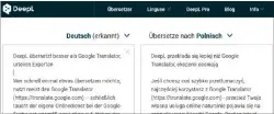  ??  ?? Nach Einschätzu­ng vieler Experten übersetzt Deepl oft besser als der Google Translator. Im Bild: die automatisc­he Übersetzun­g dieses Tipps ins Polnische.