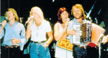 ?? Photo / Supplied ?? Bjo¨ rn Ulvaeus Abba, Agnetha Fa¨ltskog, Anni-Frid Lyngstad and Benny Andersson in the together days.