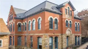  ??  ?? The loft is in the former St. Adalbert School at 171 S. 15th St., South Side.