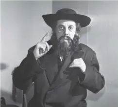  ??  ?? 0 Andrew Dallmeyer plays Shylock at the Lyceum in 1987