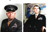  ??  ?? Above left: 1st. Marine Raider Division commander Colonel Merritt A Edson Above right: The commander of the 2nd Marine Raider Division, Colonel Evans Carlson, was more innovative in morale building and operations than his counterpar­t Colonel Edson