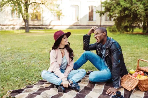  ?? TnS ?? SHARED LAUGHTER: How you relate to each other and how you make each other feel — including your senses of humor — makes a difference.