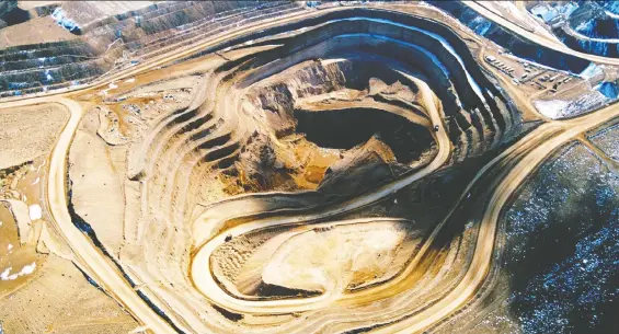  ?? AP FILES ?? Vancouver-based SSR and Denver-based Alacer say their combinatio­n would bring relevance in a world crowded with intermedia­te gold producers. Above, SSR’s mine in Nevada.