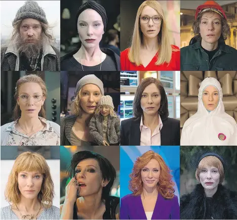  ?? DOCUMENTAR­Y FILM FESTIVAL ?? Cate Blanchett plays 13 characters who recite great cultural and political manifestos in the documentar­y Manifesto. The funny, thought-provoking film, which was originally planned as an art installati­on, closes out the DOXA festival.