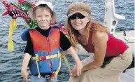  ?? BRIAN JEROME / THE CANADIAN PRESS / FACEBOOK ?? Ryan Alexander Lovett with his mother Tamara Lovett.