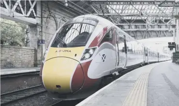  ??  ?? 0 No LNER London King’s Cross-edinburgh trains, including its new Azumas, will run next weekend