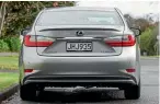  ??  ?? L-for-Lexus tail-light shapes. And a decent 425-litre boot despite the hybrid batteries. No more Toyota Camry overtones in cabin: top quality materials and refinement. Like a Lexus.