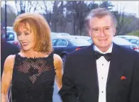  ?? Hearst Connecticu­t Media file photo ?? Regis and Joy Philbin attend the Cancer Care of Connecticu­t benefit at the Hyatt Regency Greenwich in 2004.