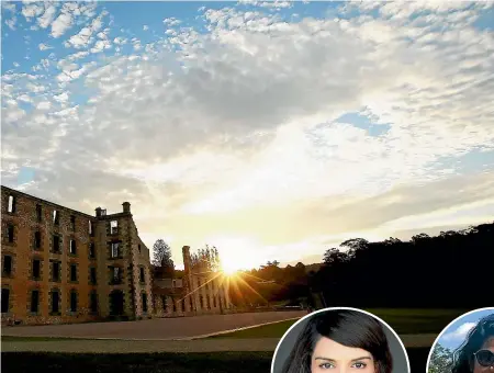  ?? GETTY IMAGES ?? Port Arthur was the setting of Australia’s worst modern-day massacre – and it led to immediate changes to federal gun laws. Below left, Ghazaleh Golbakhsh, and right, Lamia Imam.