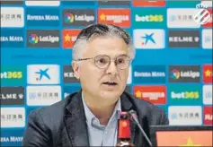  ?? FOTO: RCDE ?? José María Durán, vicepresid­ente del Espanyol