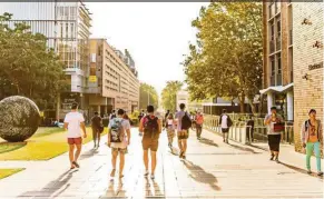  ??  ?? UNSW Sydney attracts over 52,000 high-achieving students, including 14,000 internatio­nal students from more than 140 countries.