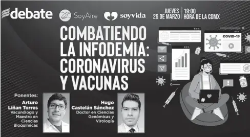  ??  ?? > El evento será transmitid­o a partir de las 18:00 horas (Sinaloa), 19:00 (CDMX), no te lo pierdas.