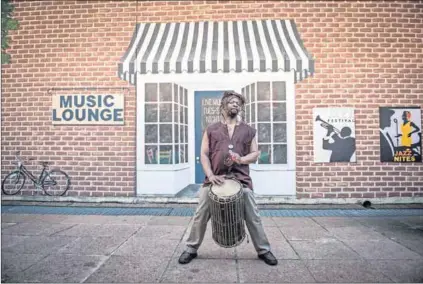  ?? Photos: Troy Enekvist ?? Drumming up enthusiasm: Sello Galane (above), a firm believer in putting indigenous music idioms ahead of jazz, helped Nono Nkoane (below) find the right place for her music.