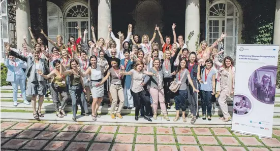  ??  ?? Cierre del programa formativo para mujeres líderes en innovación y salud We Health