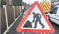  ??  ?? ●●Rochdale council has stepped up its road repairs programme