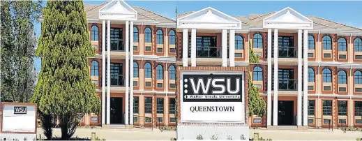  ?? Picture: SUPPLIED ?? NEW ADDITION: An artist’s depiction of the proposed new R3-billion campus for WSU in Komani