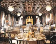  ?? Michelle Nicole Photograph­y / Wedding Spot ?? The Julia Morgan Ballroom in San Francisco was cited in a lawsuit over servers’ compensati­on.