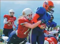  ?? REUTERS ?? Women’s tackle football, already a staple in the US and Canada, is gaining a toehold in the UK.