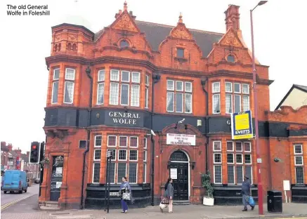  ??  ?? The old General Wolfe in Foleshill