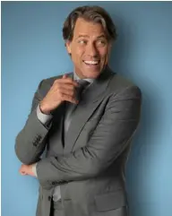  ?? Picture: Rhian Ap Gruffydd ?? John Bishop will be performing at The Hexagon next year and tickets have gone on sale