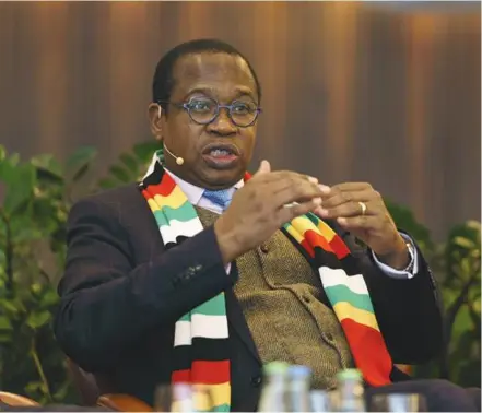  ??  ?? Finance minister Mthuli Ncube