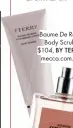  ??  ?? Baume De Rose Body Scrub, $104, BY TERRY, mecca.com.au