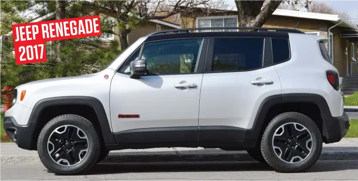  ??  ?? JEEP RENEGADE 2017